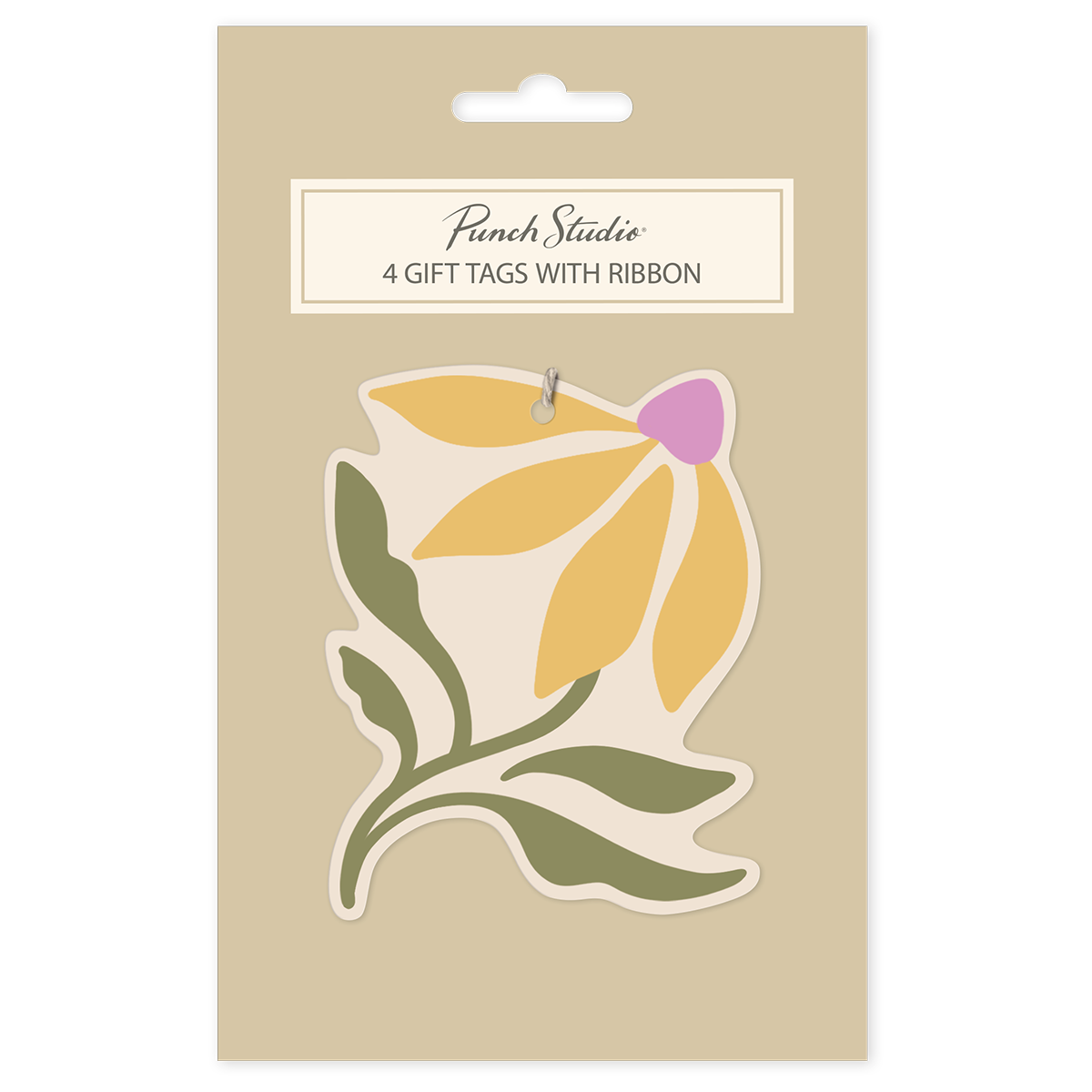 Flower Market Yellow Daisy Gift Tags set.