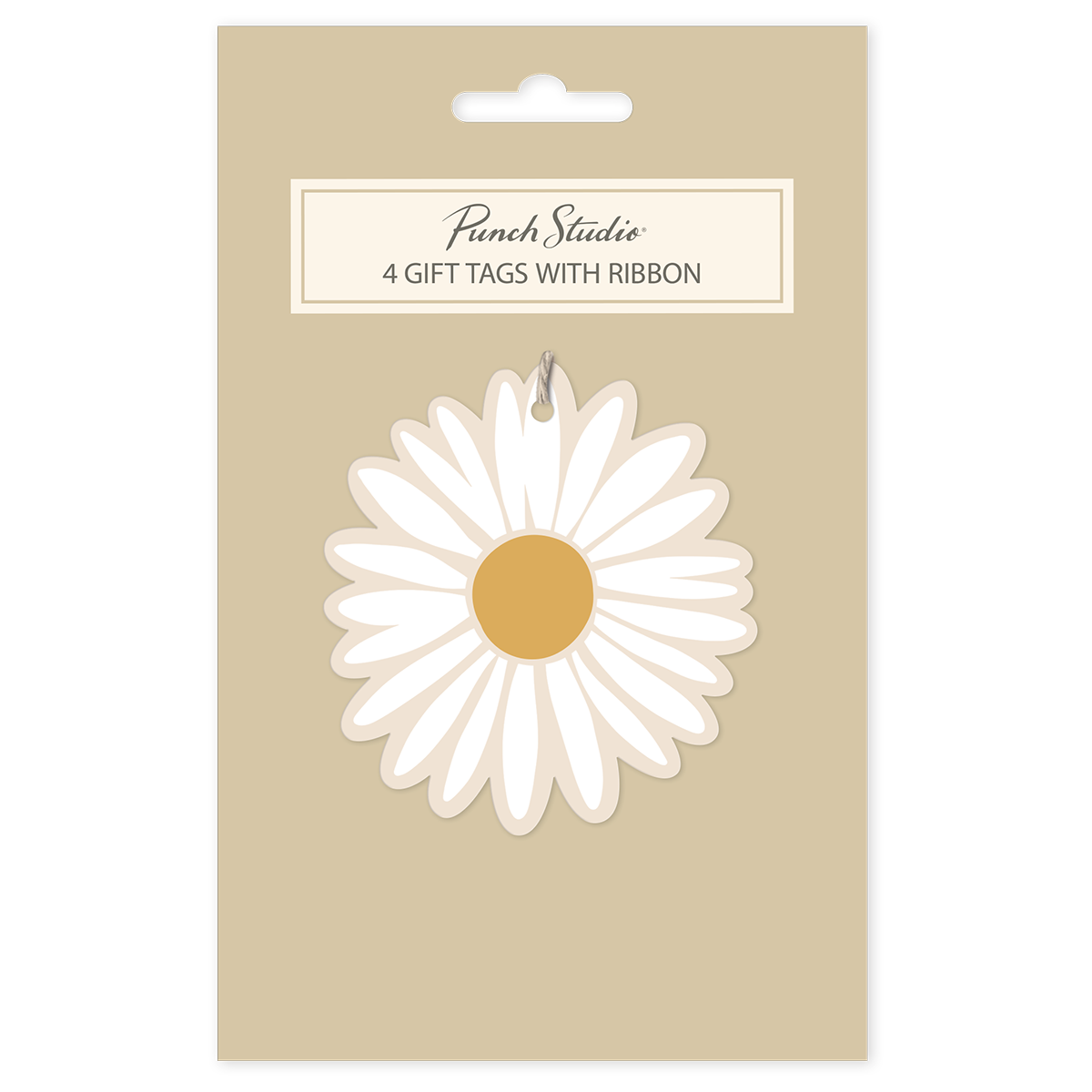 Flower Market White Daisy Gift Tags set.