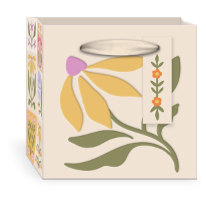 Flower Market Yellow Daisy Extra Small Gift Bag with handles.