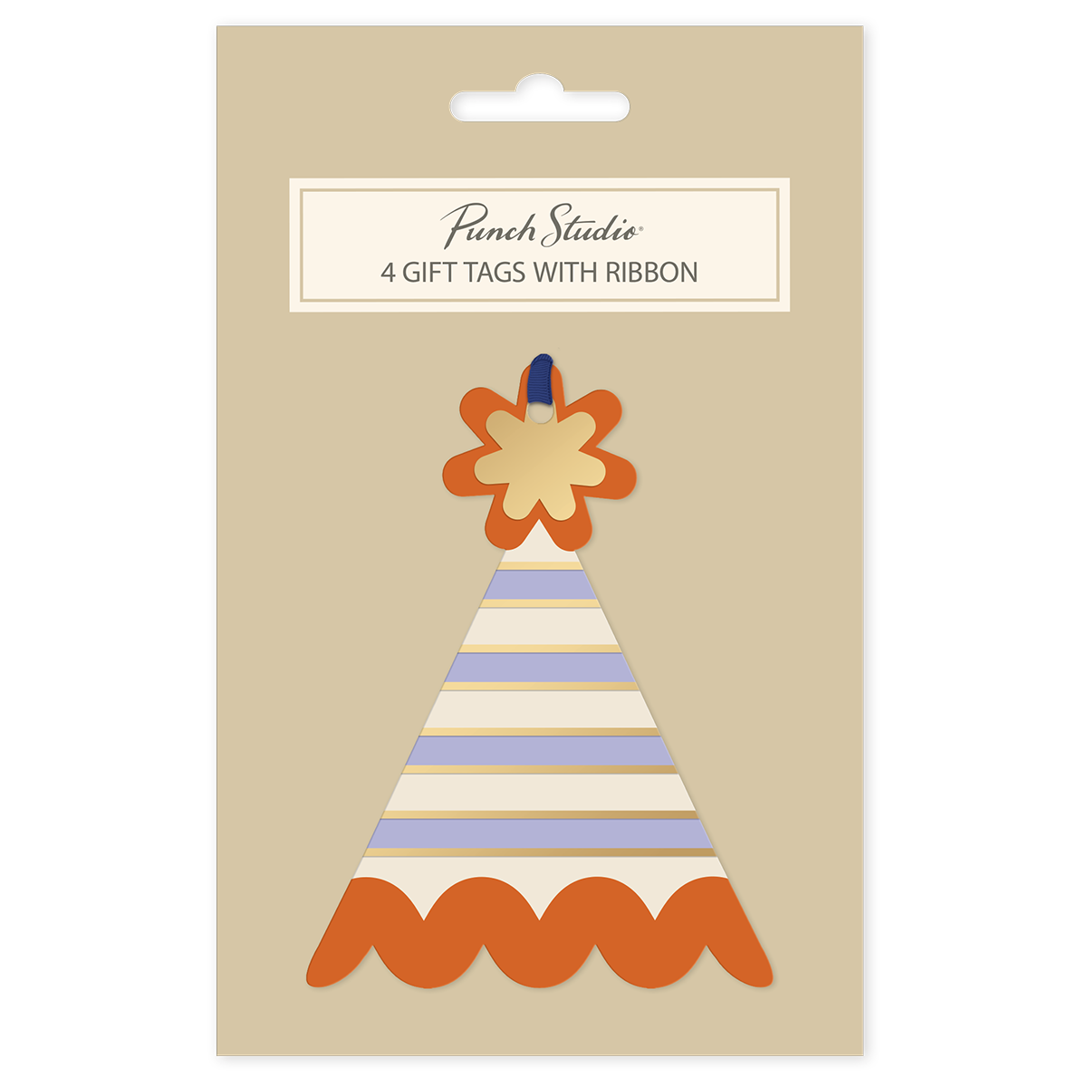 Party Time Hat Gift Tags set.