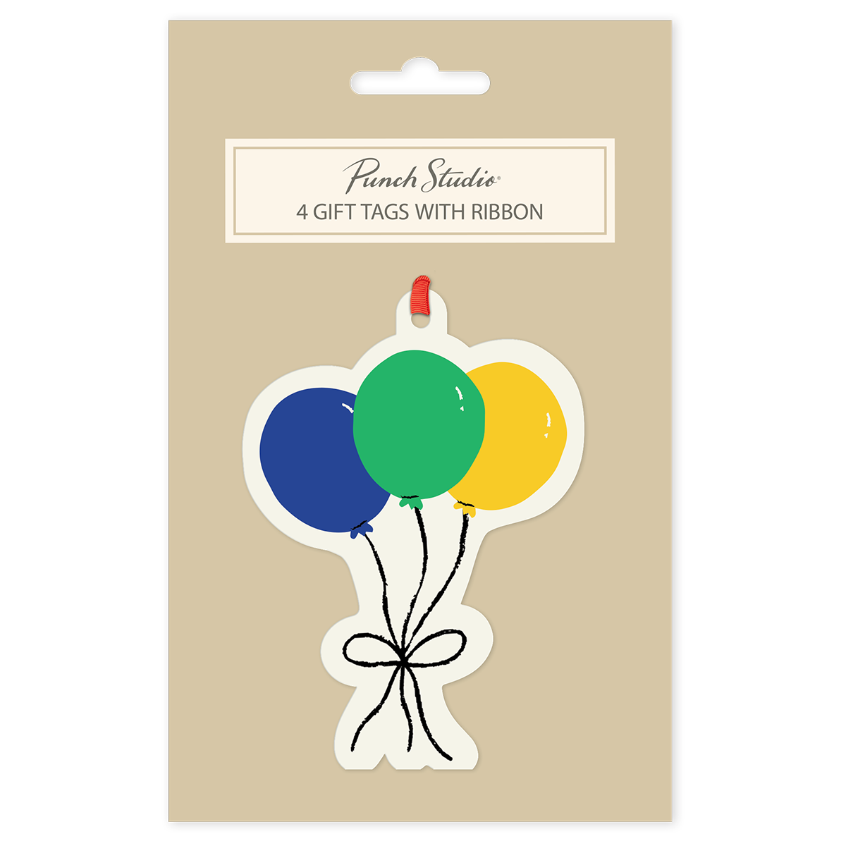 Balloon Pets Trio Gift Tags set.