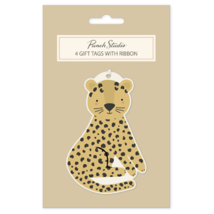 Up and Away Cheetah Gift Tags set.