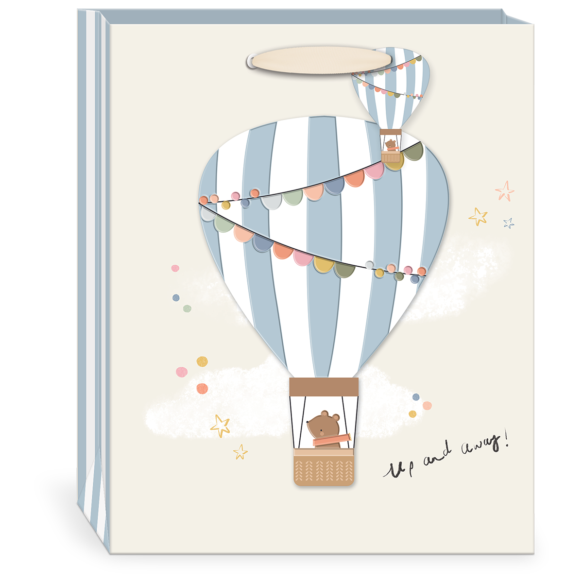 Up and Away Large Gift Bag with handles.