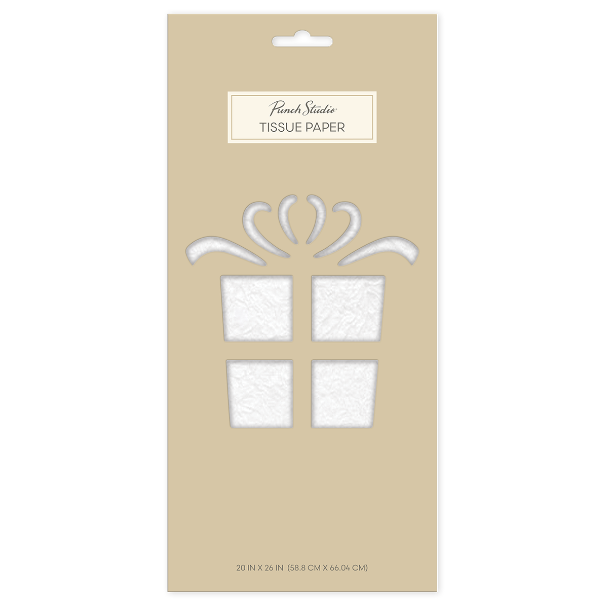 Plain White Tissue Paper set.