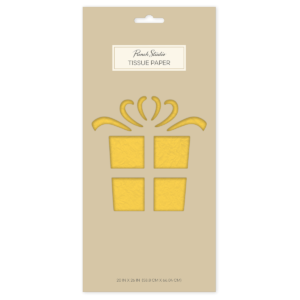 Plain Yellow Tissue Paper set.