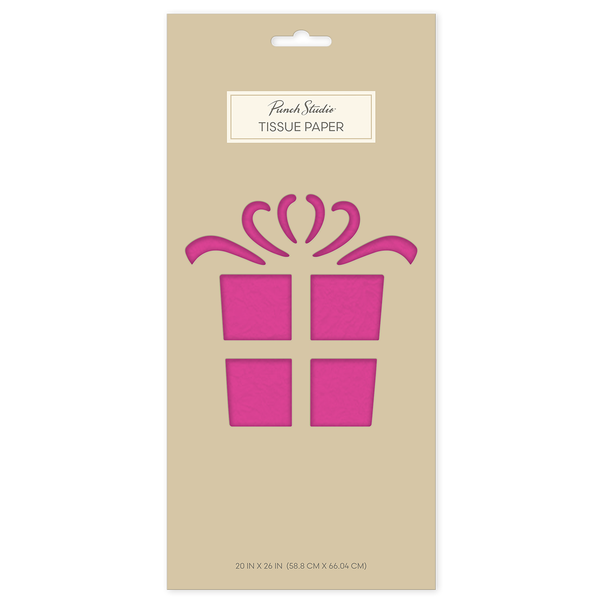 Plain Magenta Tissue Paper set.