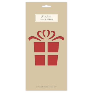 Plain Red Tissue Paper set.