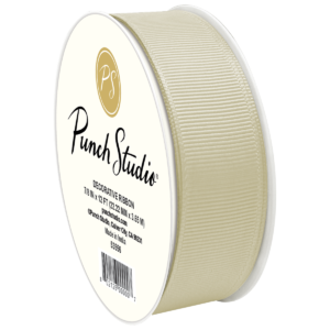Antique White Grosgrain Ribbon