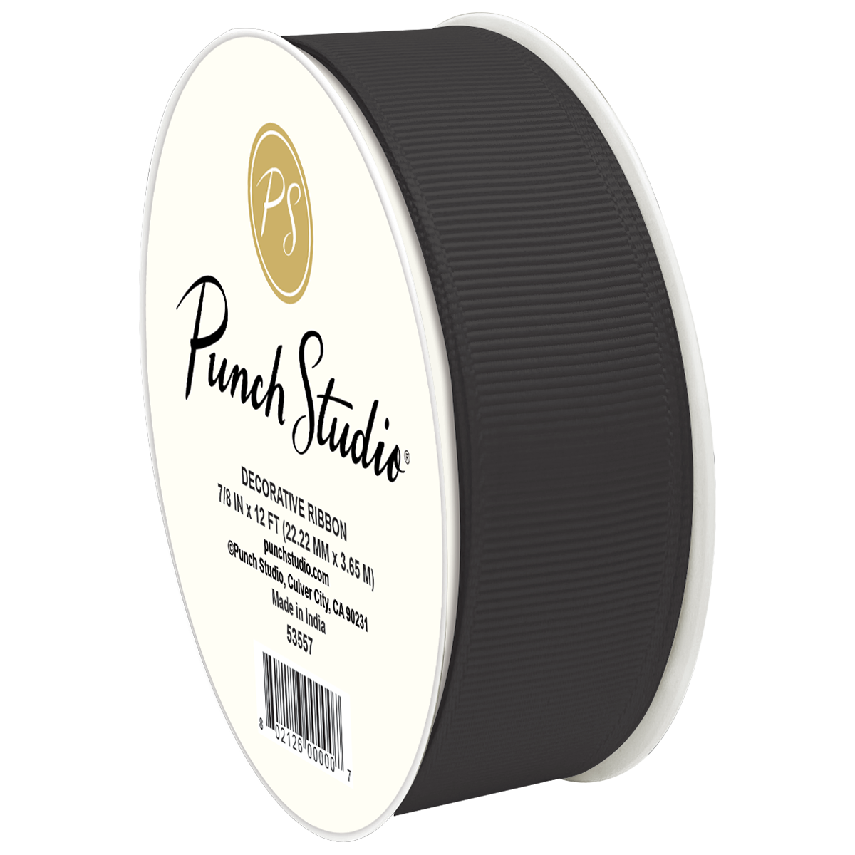 Black Grosgrain Ribbon