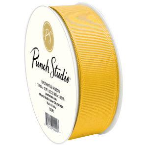 Maize Grosgrain Ribbon