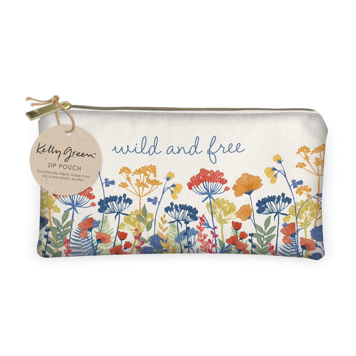 Wildflowers Zipper Pouch Product