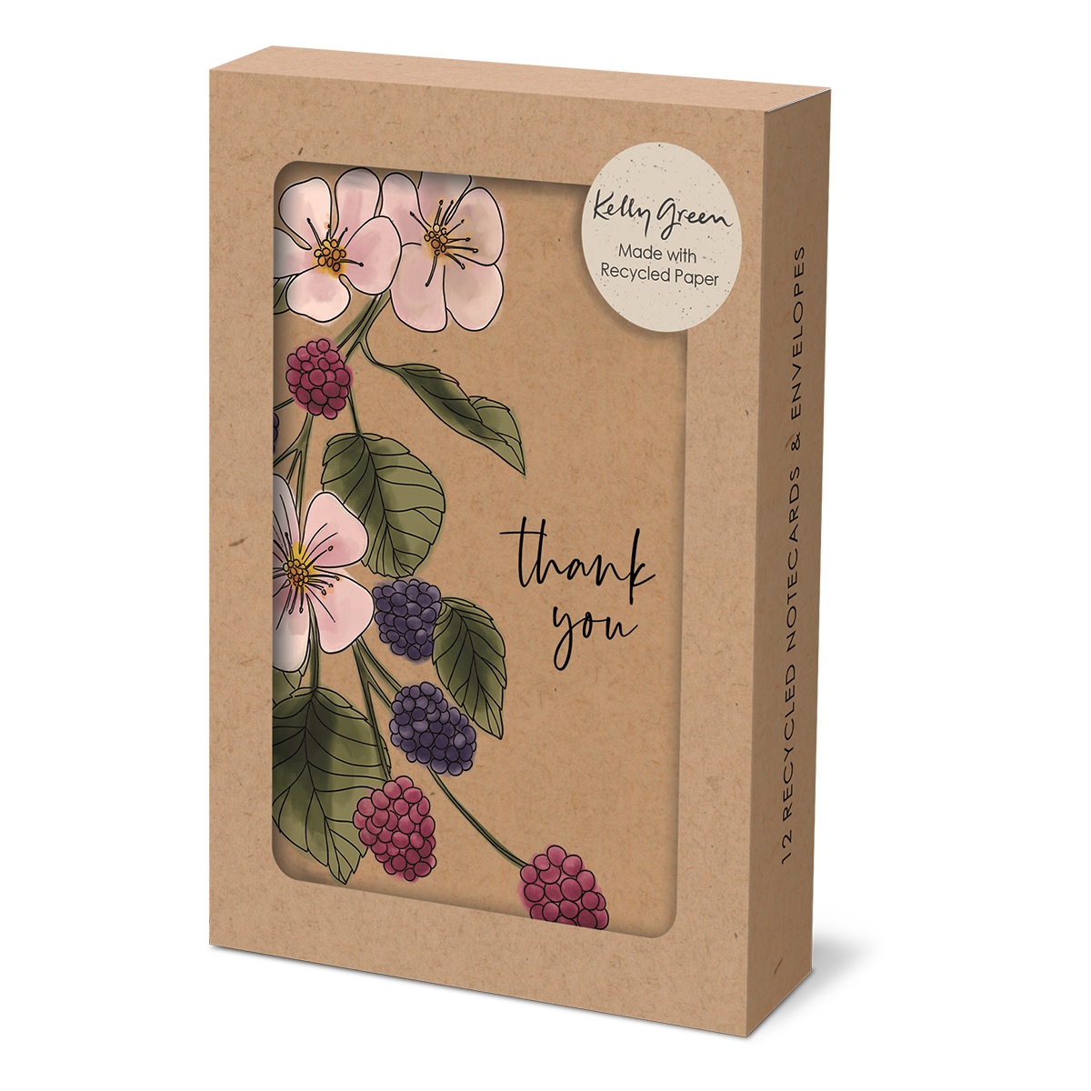 Orchard Blackberries Note Card Set Product
