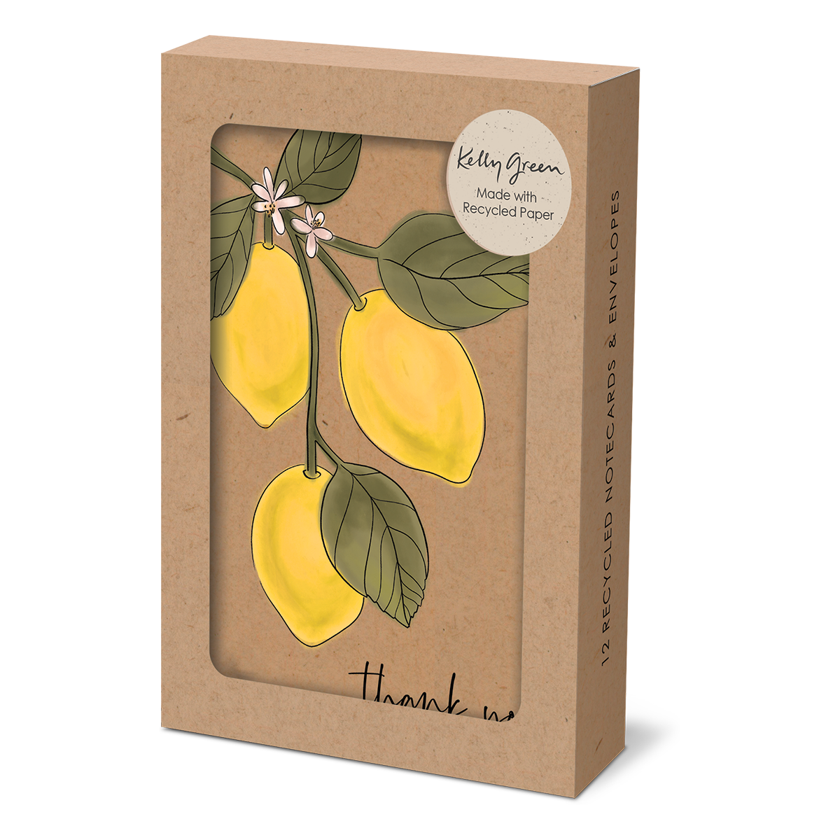 Orchard Lemons Note Card Set Product