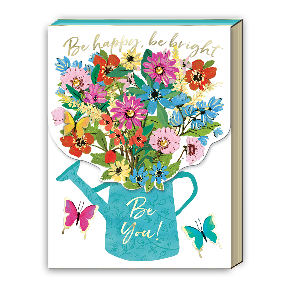 Full Bloom Watering Can Pocket Notepad Product