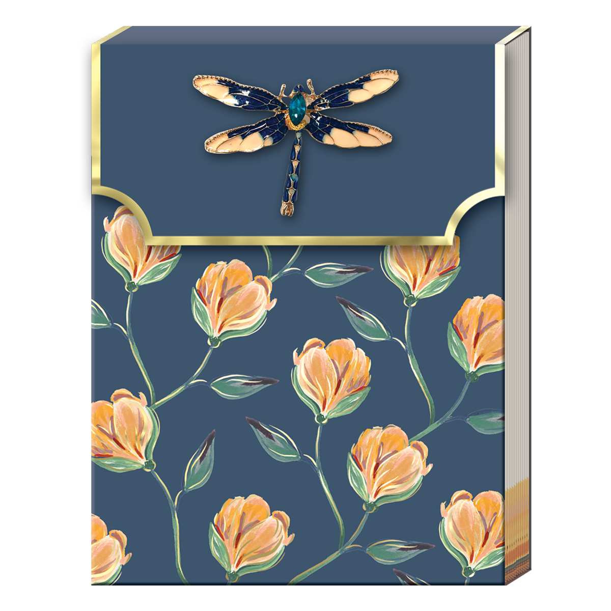 Florette Vine Brooch Notepad Product