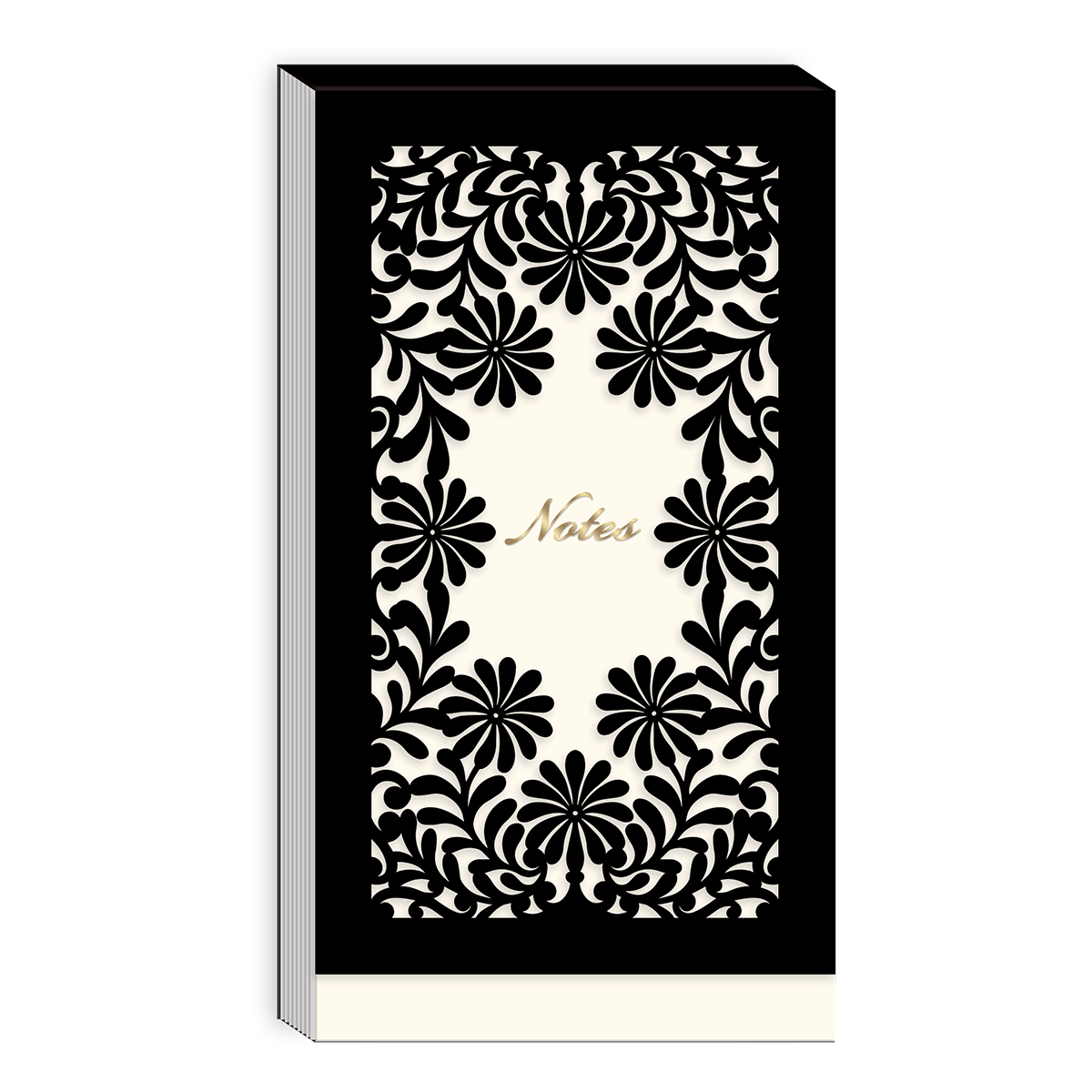 Black Border Laser Cut Notepad Product