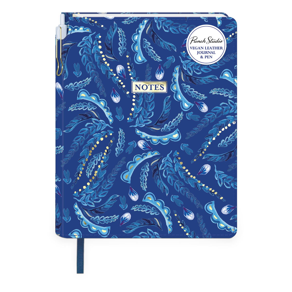 Azure Feathers Journal With Pen Product