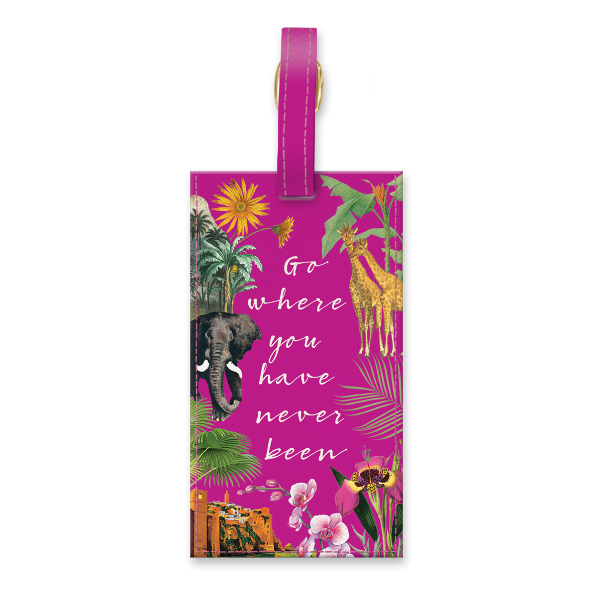African Globetrotter Luggage Tag Product