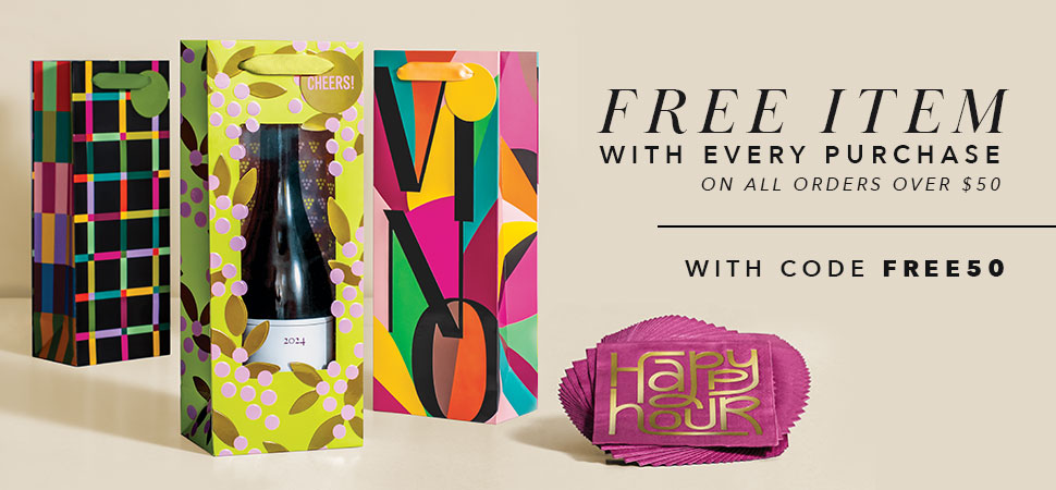   free item with purchases over 50 