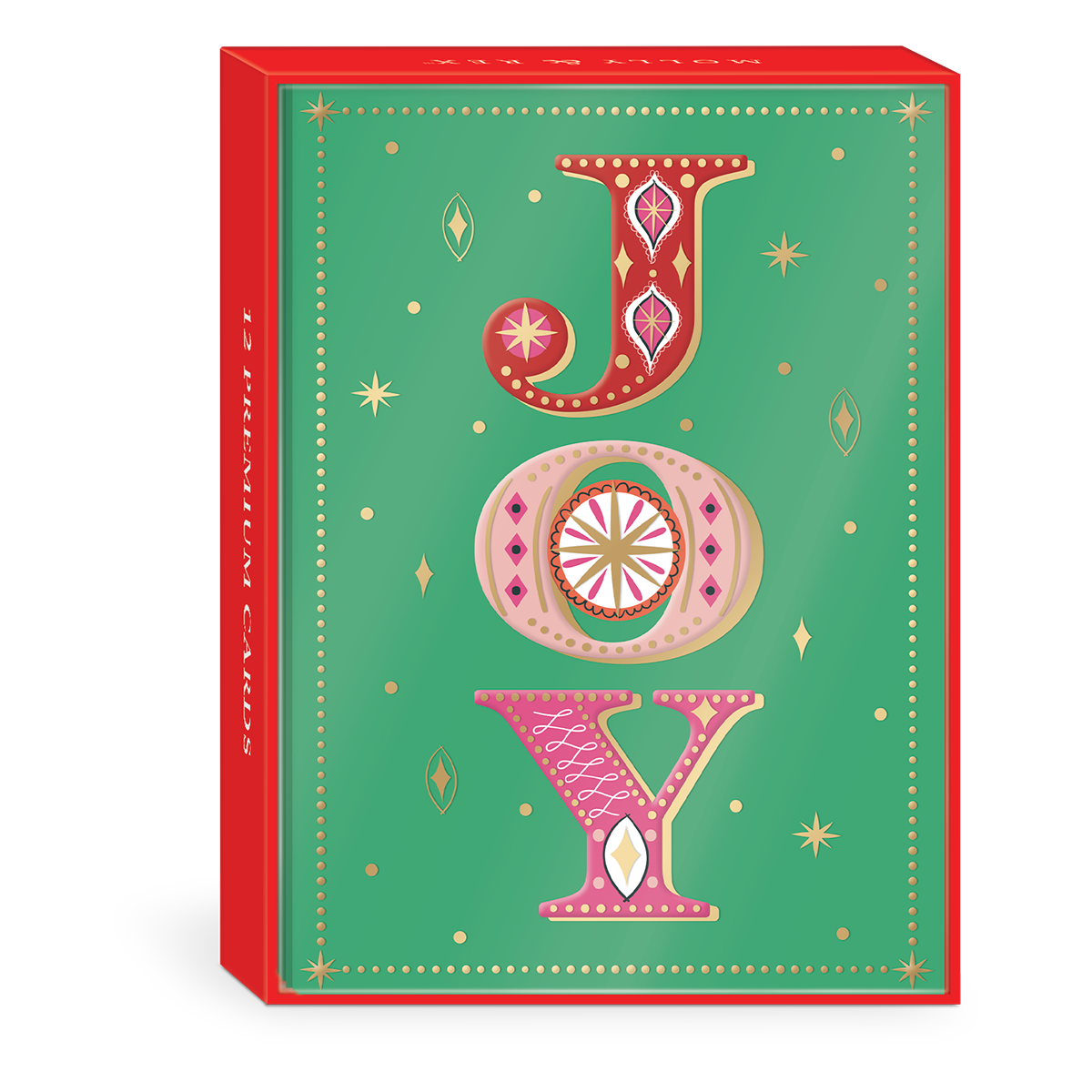 Opulent Ornaments Joy Boxed Holiday Cards Product