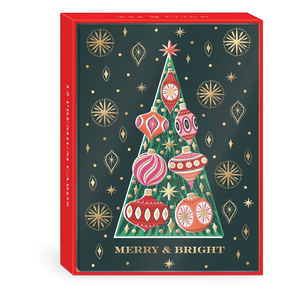Opulent Ornaments Tree Boxed Holiday Cards Product