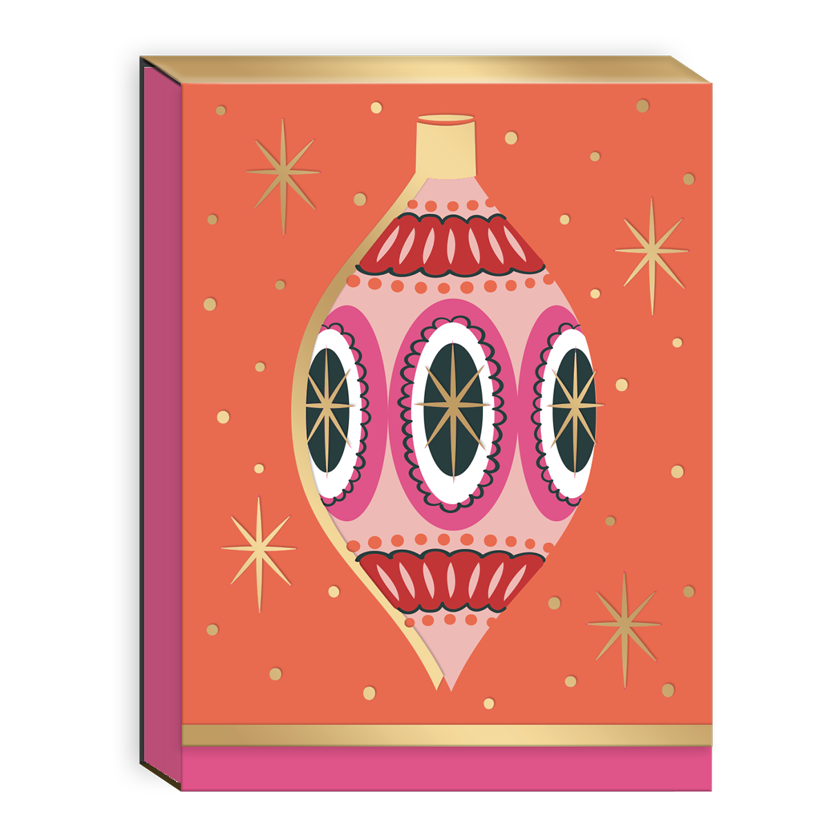 Opulent Ornaments Orange Pocket Notepad Product