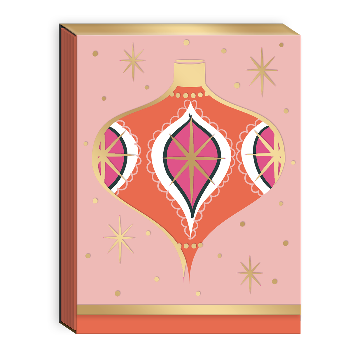 Opulent Ornaments Pink Pocket Notepad Product