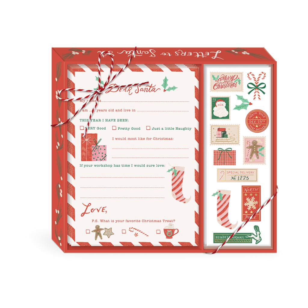 Letters To Santa Multi Note Cards - Punch Studio