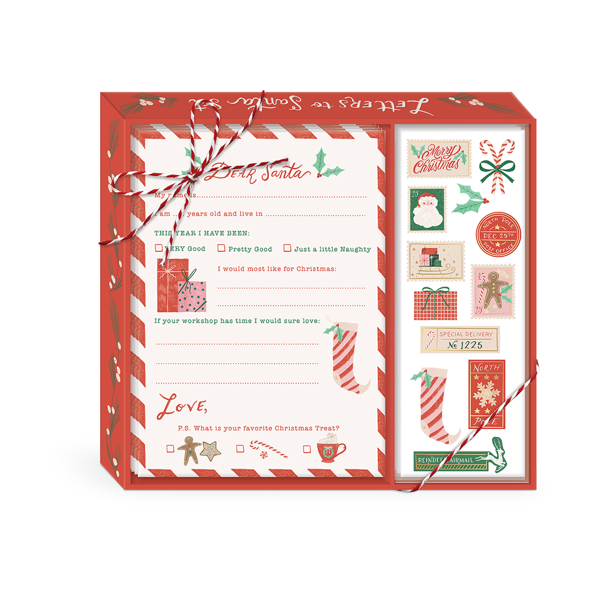 Letters To Santa Multi Note Cards Product