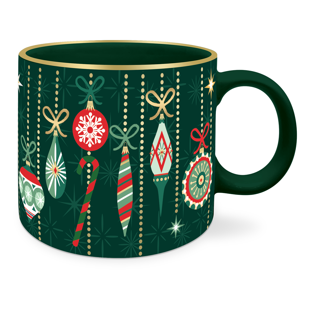 Vintage Christmas Ornaments Mug Product
