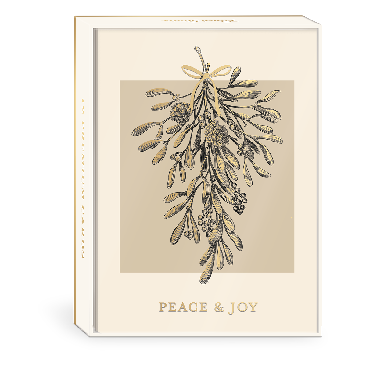 Mistletoe Boxed Holiday Cards Product