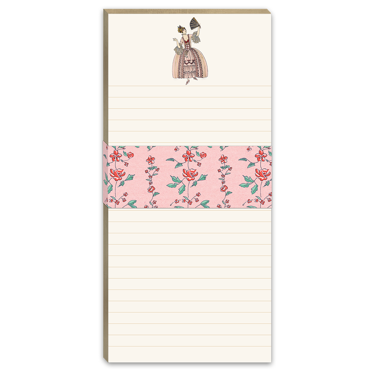Regalia Pink Dress Magnetic List Pad Product