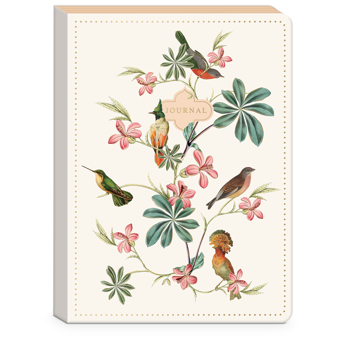 Ephemeral Garden Birds Softcover Journal Product