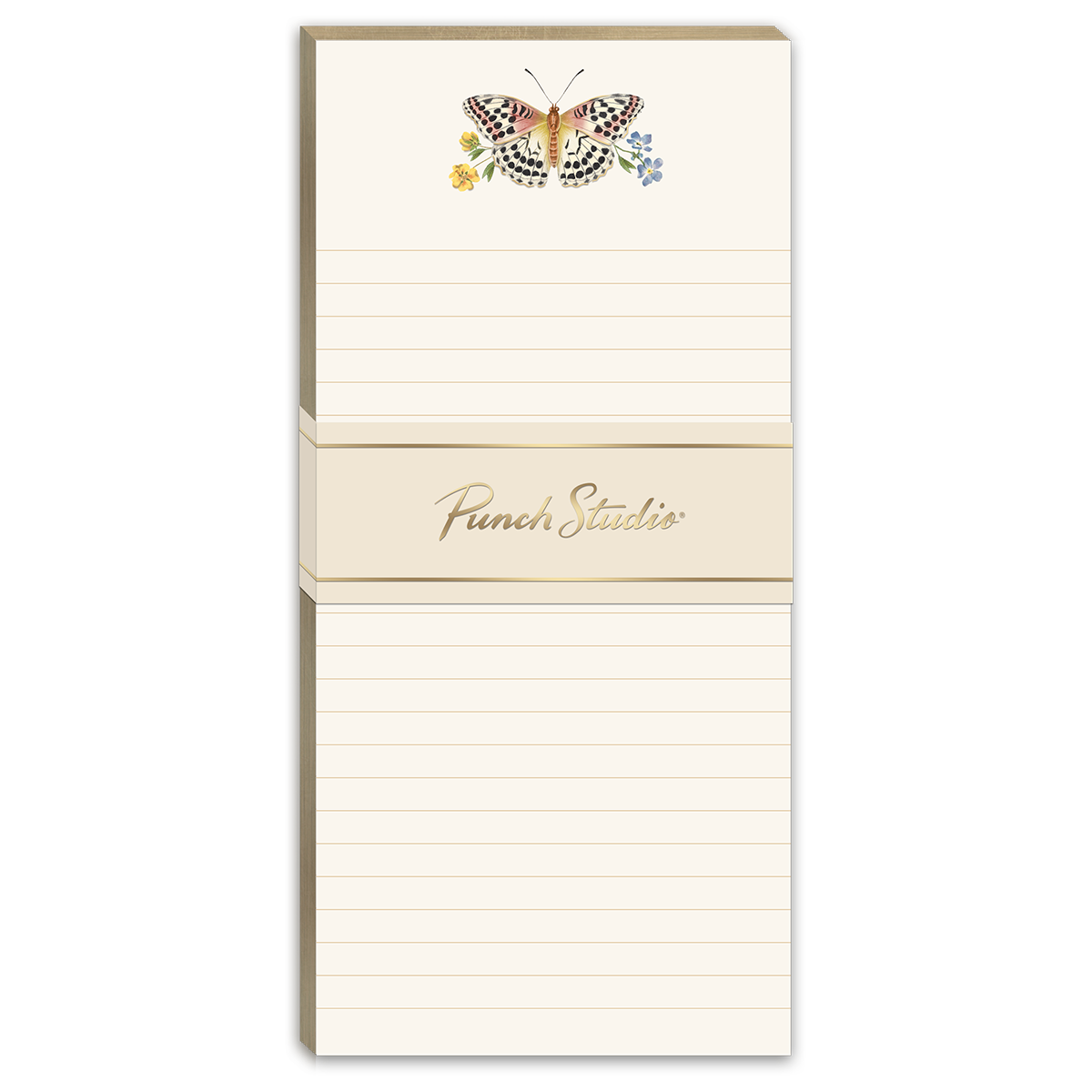 Ephemeral Garden Leopard Butterfly Magnetic List Pad Product