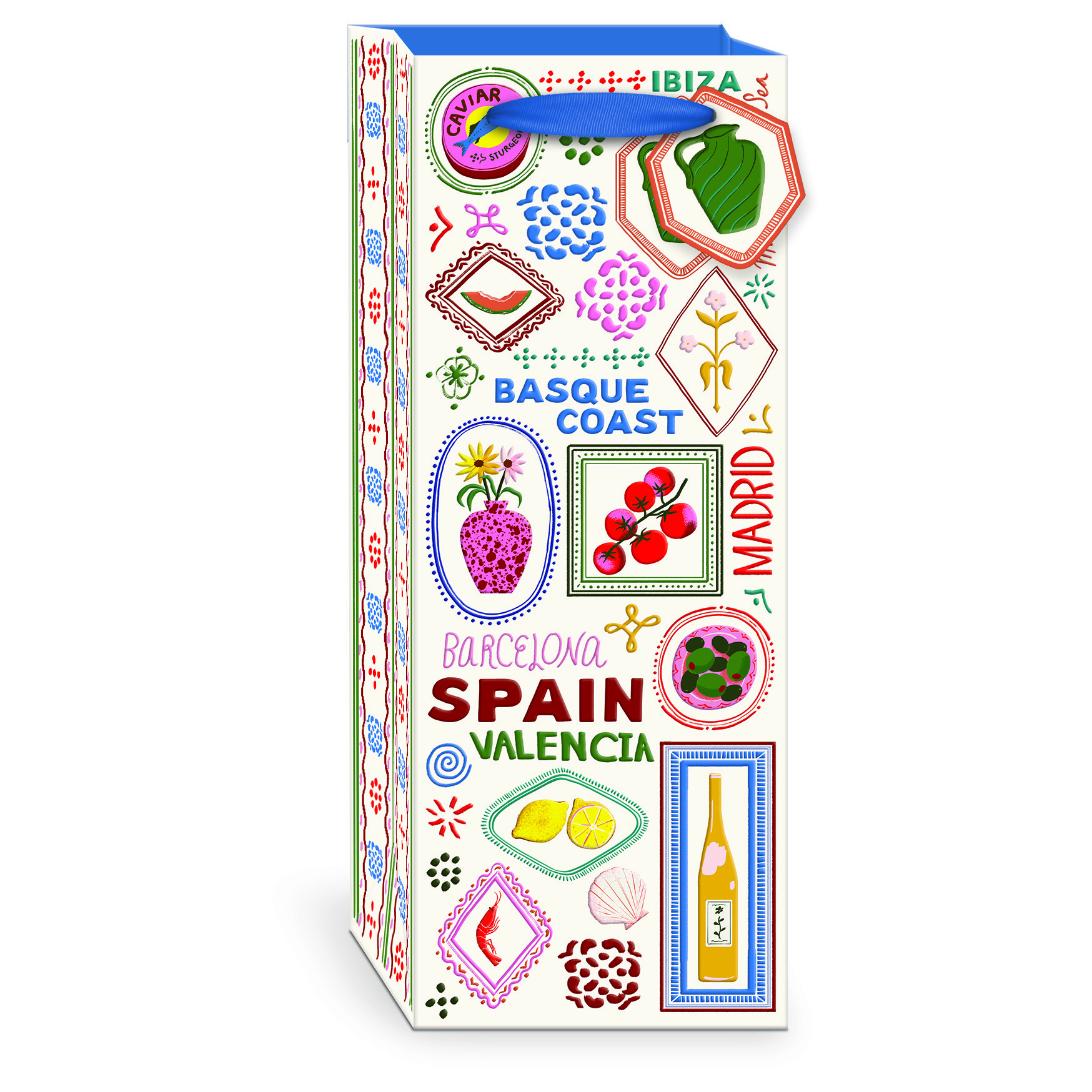 Mediterranea Destinations Wine Bag Product