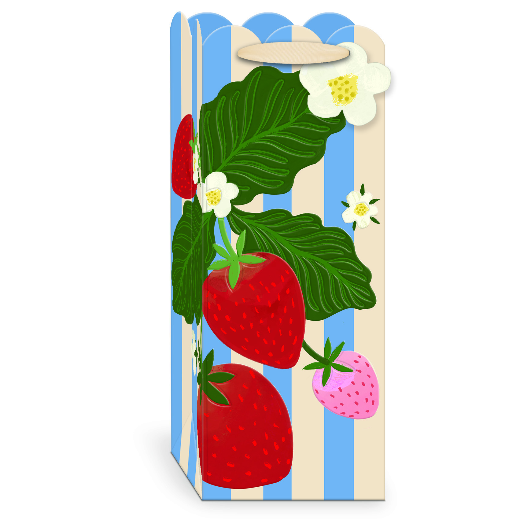 Fruit & Fleur Strawberries Wine Bag Product