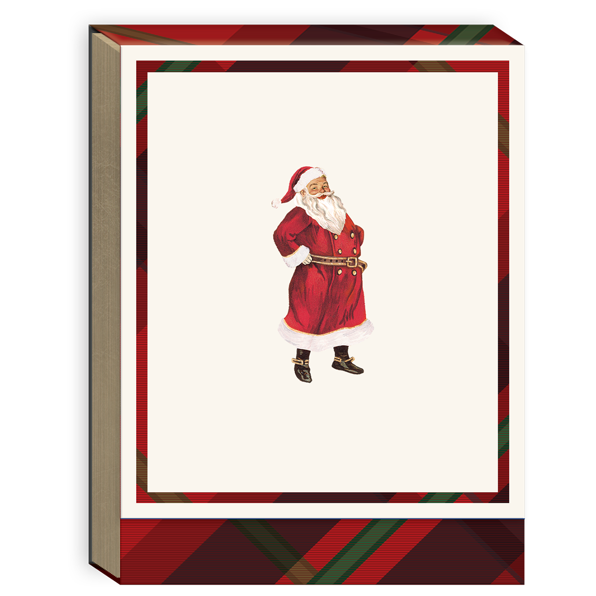 Heirloom Christmas Santa Pocket Notepad Product