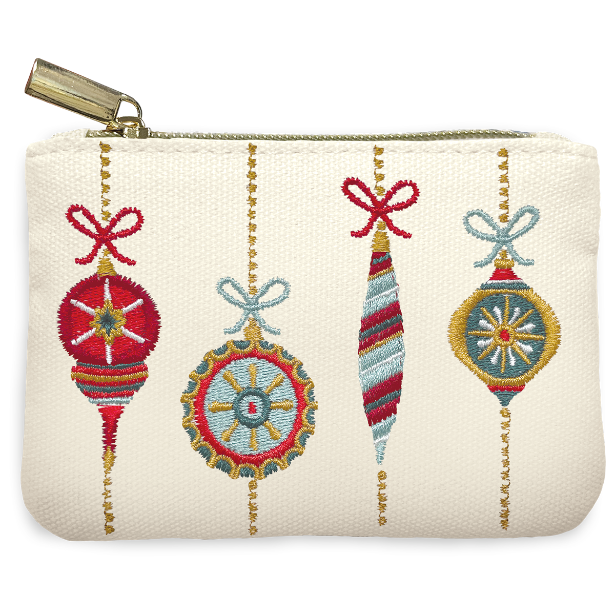 Vintage Christmas Ornaments Pouch Product
