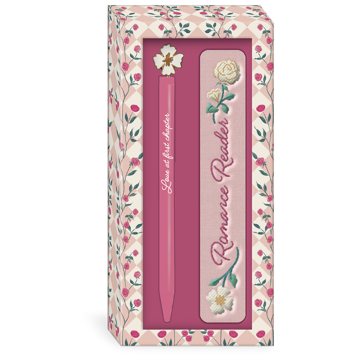 Romance Reader Pen & Bookmark Set Product